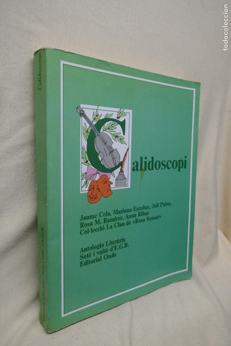 Libros de segunda mano: Calidoscopio S&eacute;ptimo y Octavo de EGB j. Cela editorial Onda - Foto 2