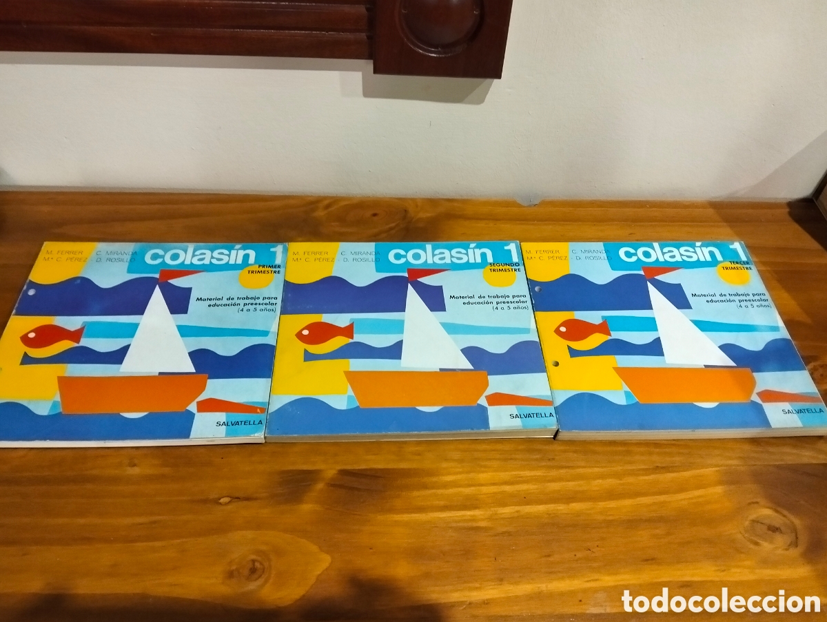 Libros de segunda mano: Colasin 1,2 y 3 trimestre . - Foto 1