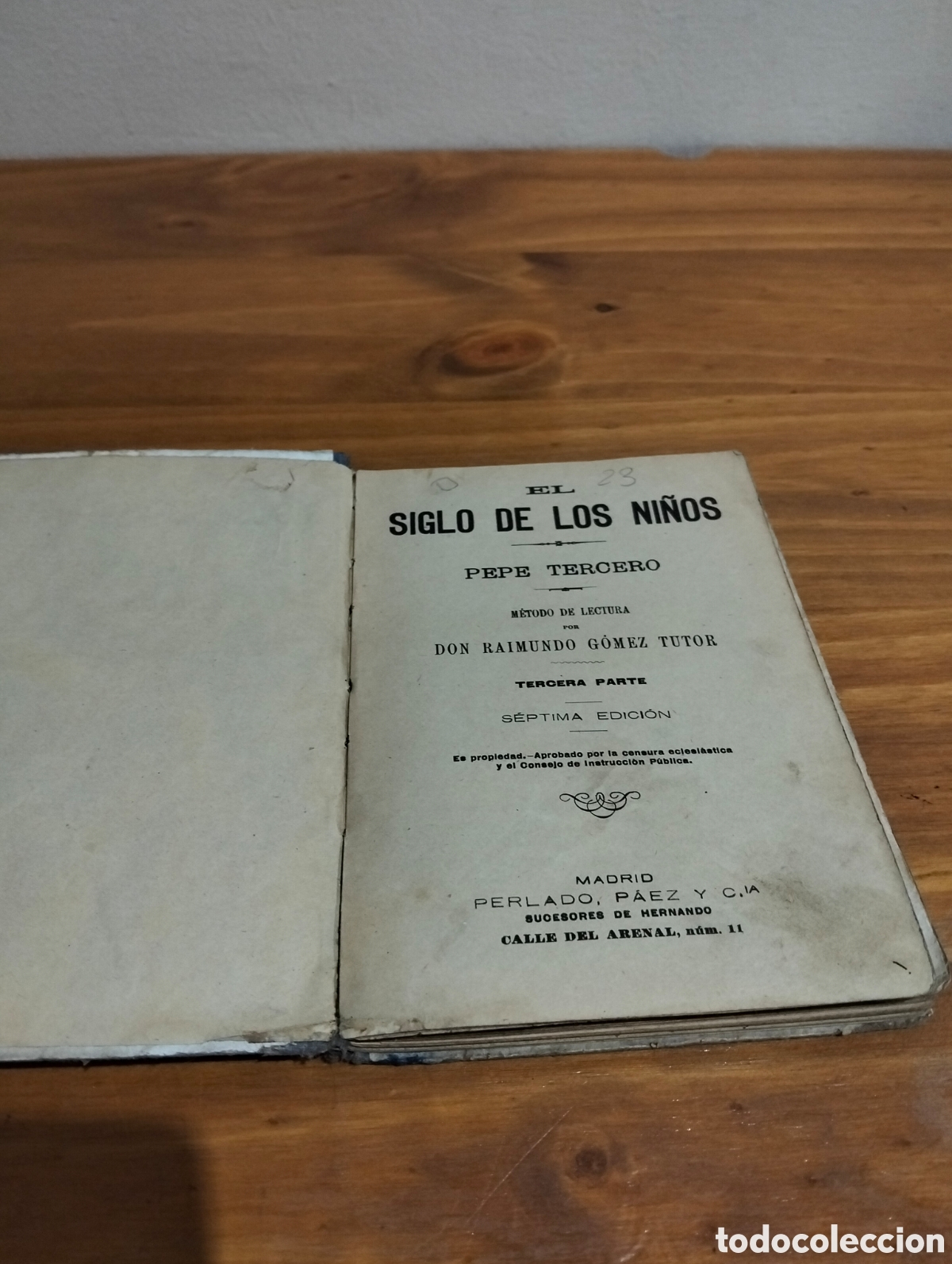 Libros de segunda mano: El siglo de los ni&ntilde;os . M&eacute;todo de lectura - Foto 2