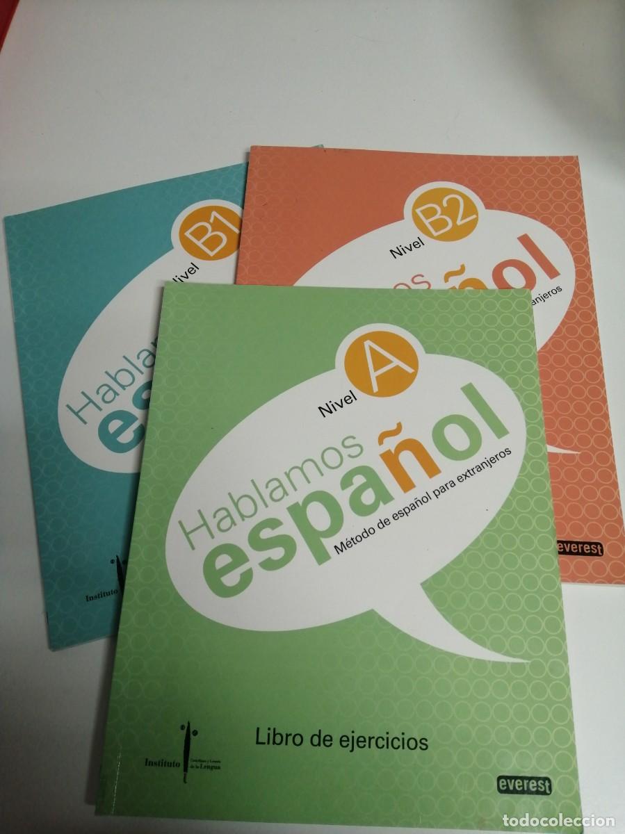 Libros de segunda mano: Hablamos espa&ntilde;ol. Niveles A, B1 y B2. - Foto 1