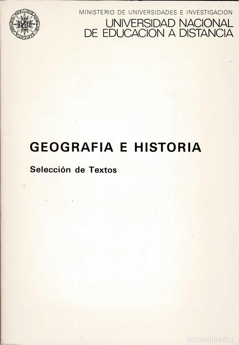 Libros de segunda mano: Geograf&iacute;a e Historia. Selecci&oacute;n de Textos - Foto 1