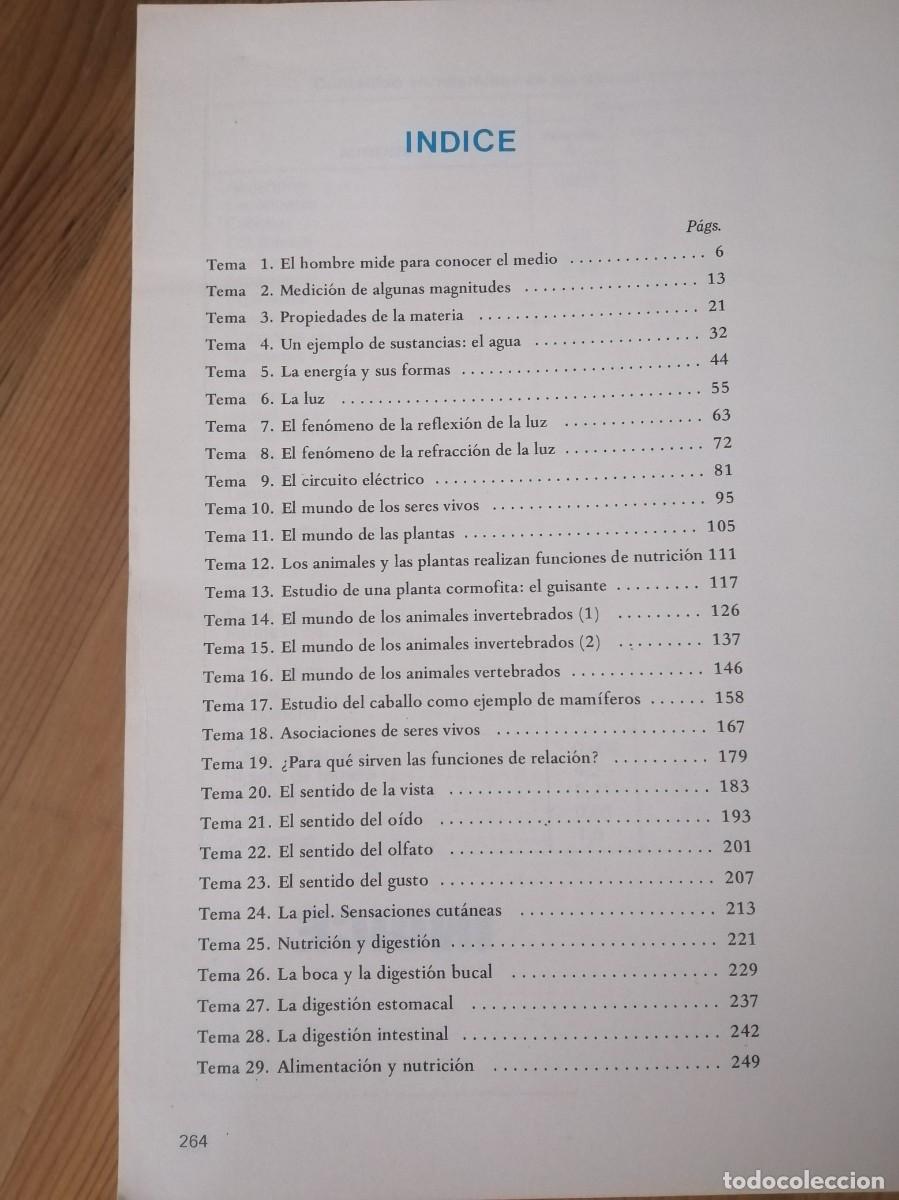 Libros de segunda mano: Antiguo libro de Naturaleza 6 EGB Everest. - Foto 2