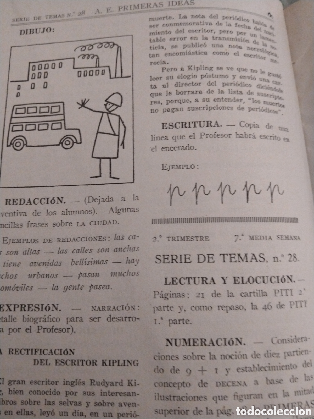 Libros de segunda mano: Aplicaci&oacute;n Primeras Ideas 1955 - Foto 3