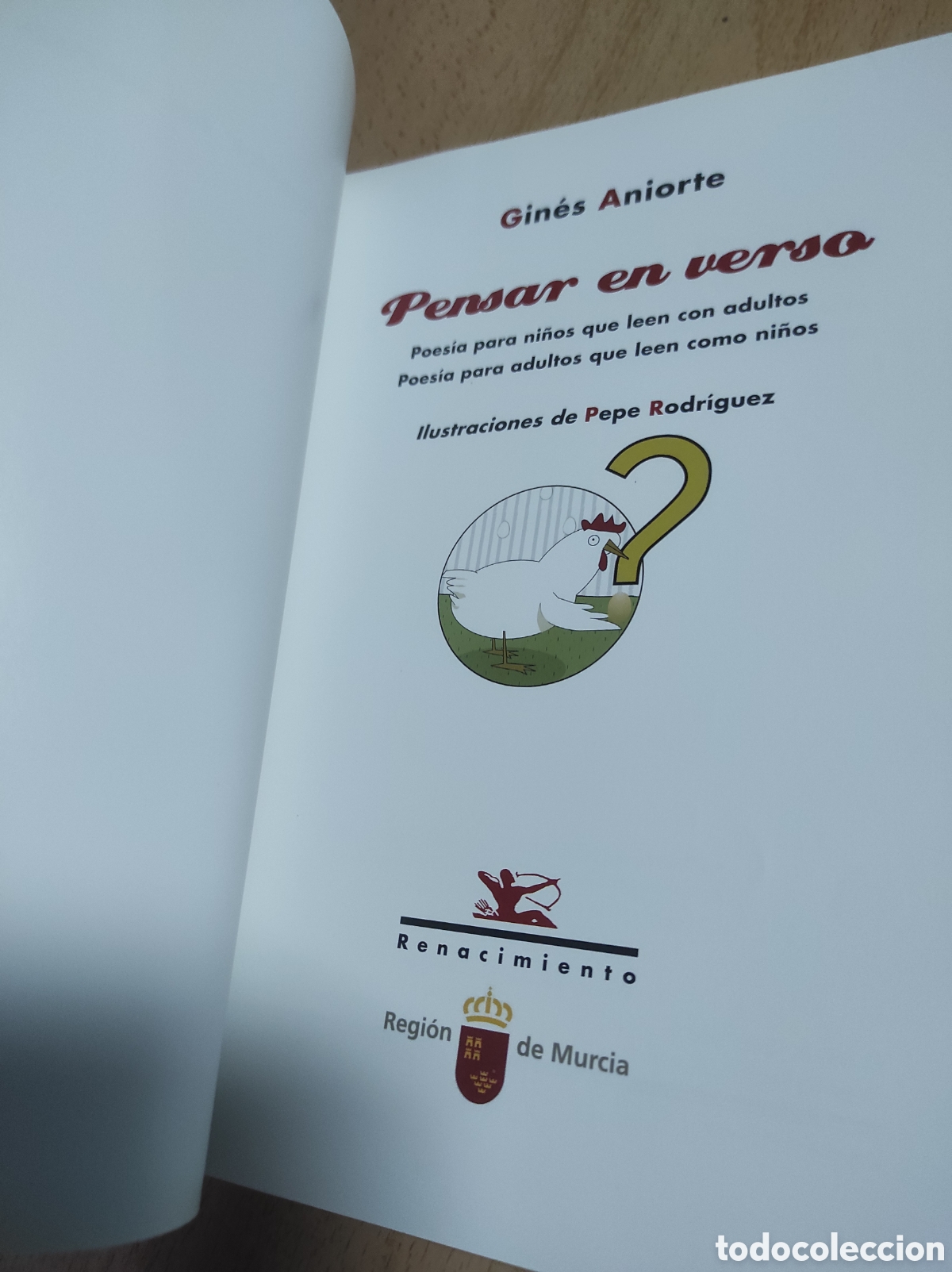 Libros de segunda mano: Pensar en VERSO. Gin&eacute;s Aniorte - Foto 3