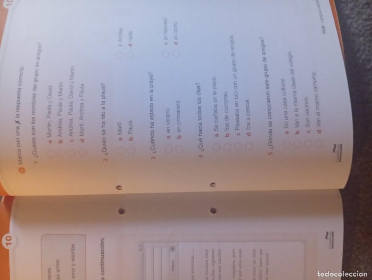 Libros de segunda mano: Libro de texto infantil , lengua castellana 4 - Foto 5