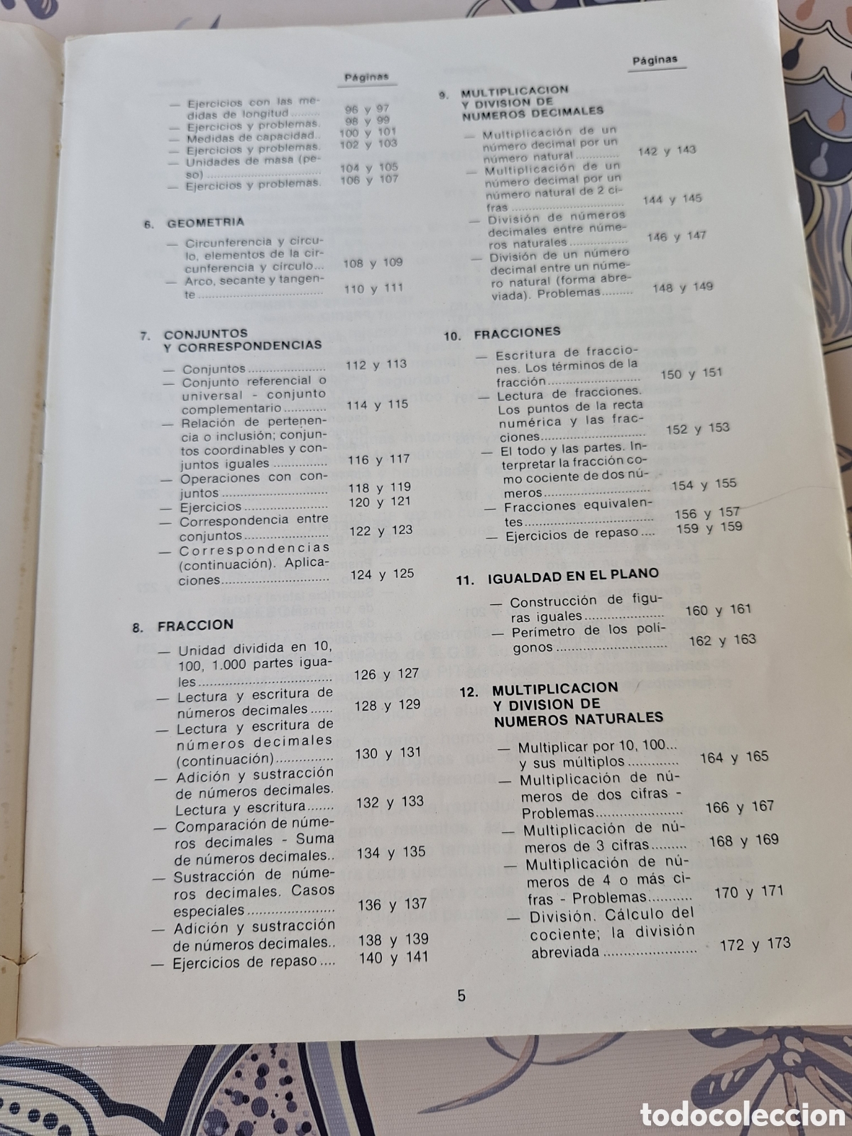 Libros de segunda mano: Pitagoras 4 egb matem&aacute;ticas sm 1983 - Foto 6