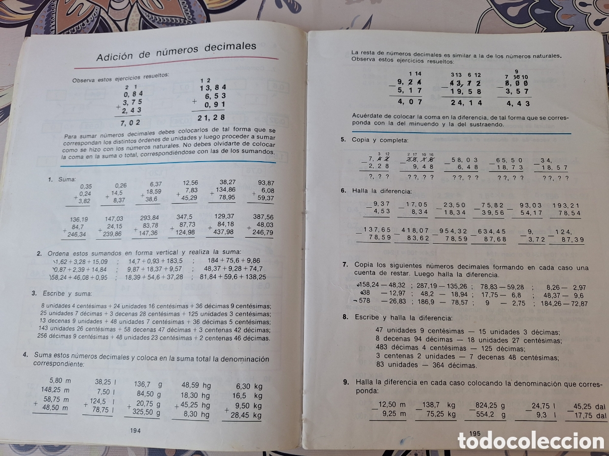 Libros de segunda mano: Pitagoras 4 egb matem&aacute;ticas sm 1983 - Foto 12