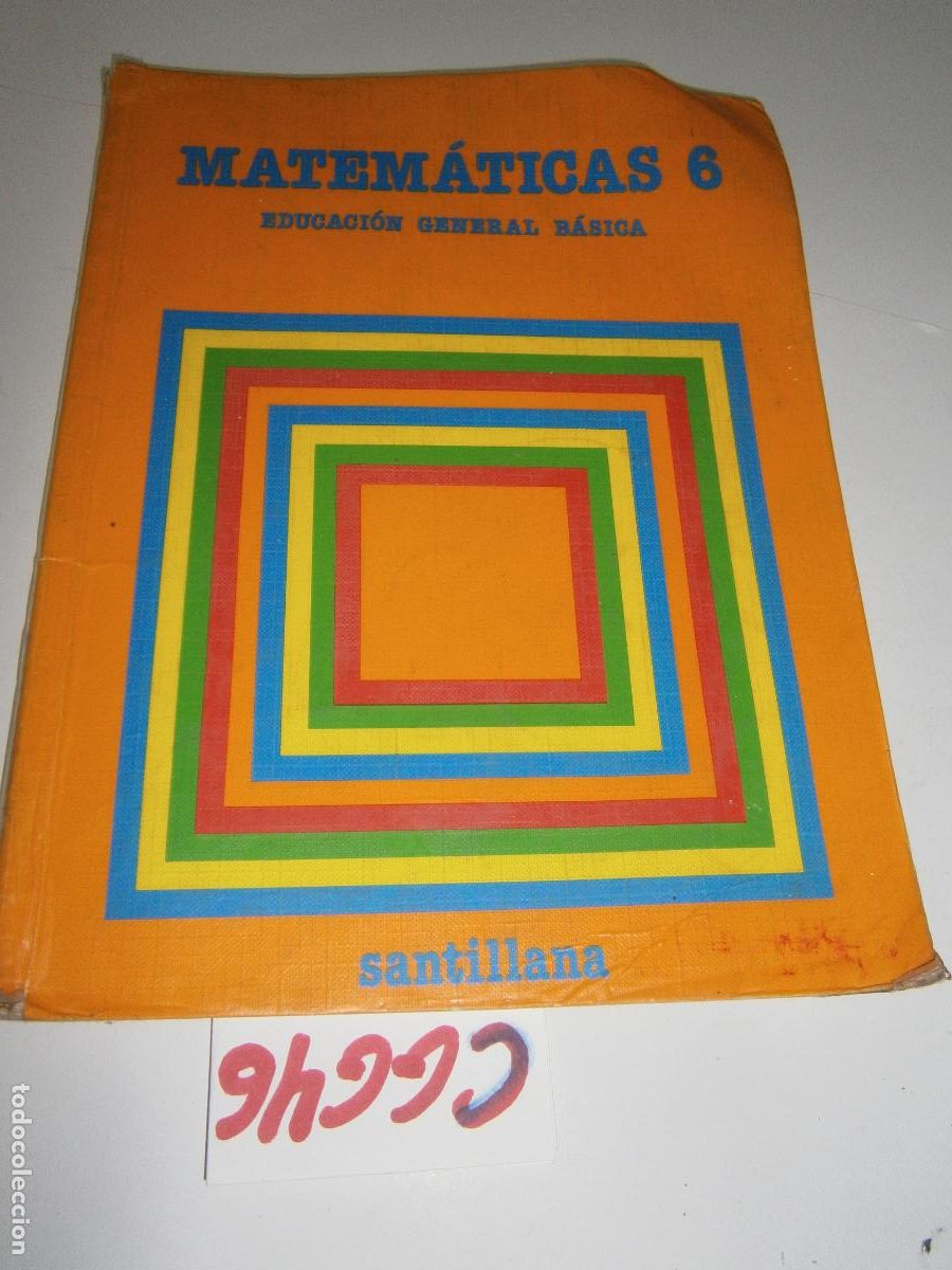 Libros de segunda mano: ANTIGUO LIBRO DE TEXTO - MATEMATICAS 6&ordm; EGB - Foto 1