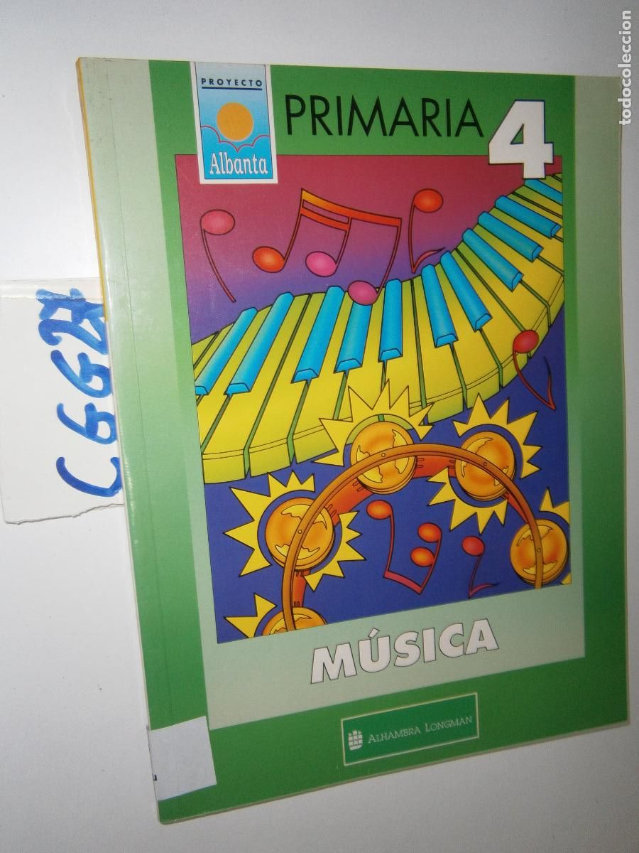 Libros de segunda mano: ANTIGUO LIBRO DE TEXTO - MUSICA PRIMARIA - Foto 1