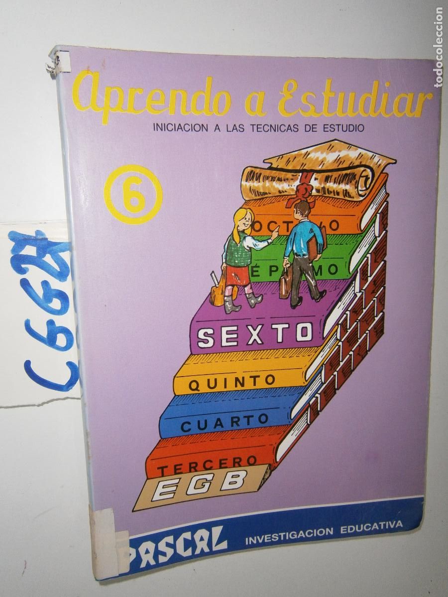 Libros de segunda mano: ANTIGUO LIBRO DE TEXTO - APRENDO A ESTUDIAR - Foto 1