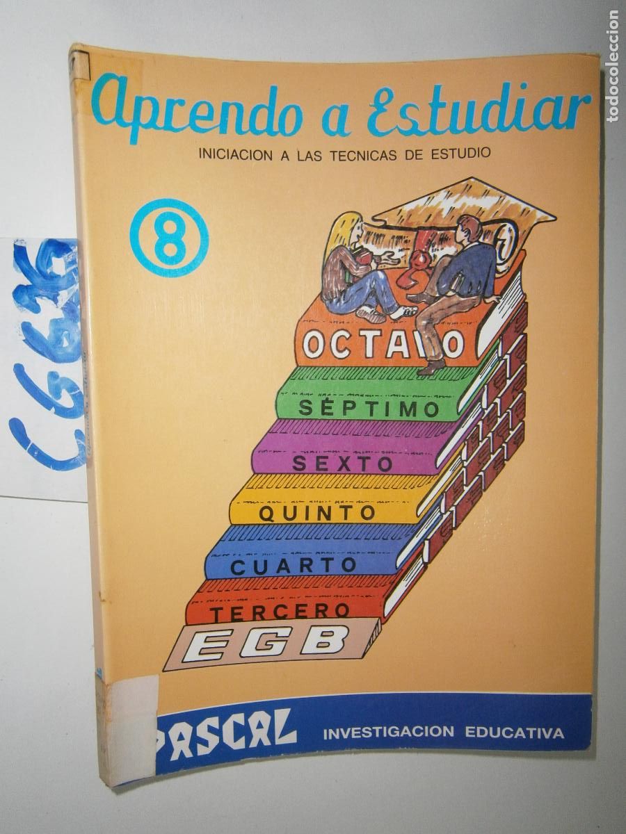 Libros de segunda mano: ANTIGUO LIBRO DE TEXTO - APRENDO A ESTUDIAR - Foto 1