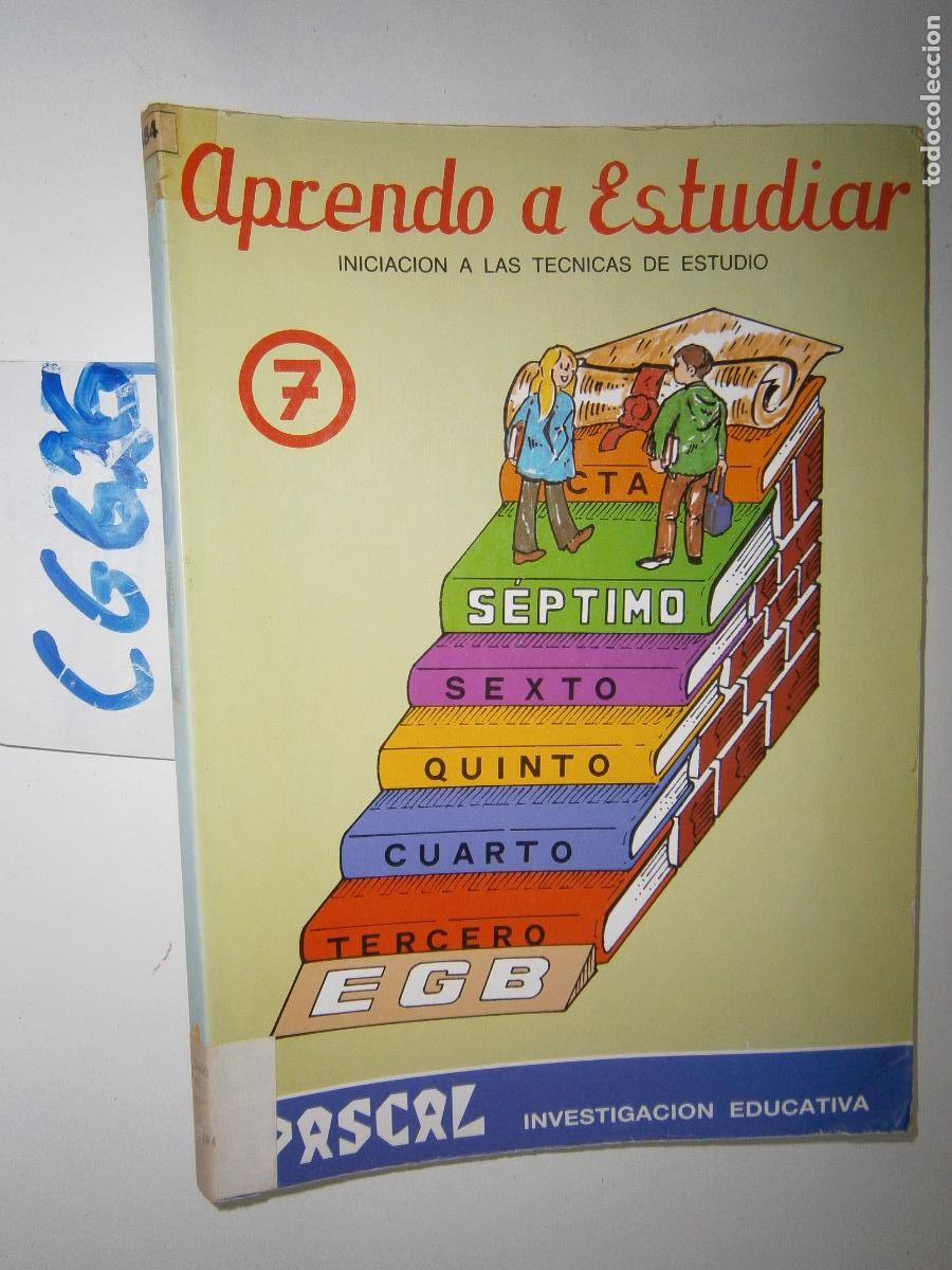 Libros de segunda mano: ANTIGUO LIBRO DE TEXTO - APRENDO A ESTUDIAR - Foto 1