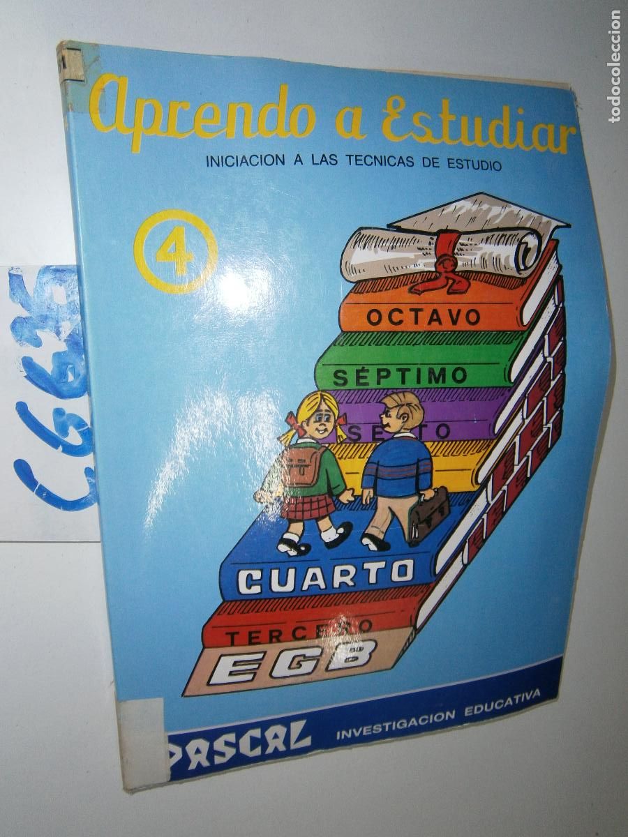 Libros de segunda mano: ANTIGUO LIBRO DE TEXTO - APRENDO A ESTUDIAR - Foto 1