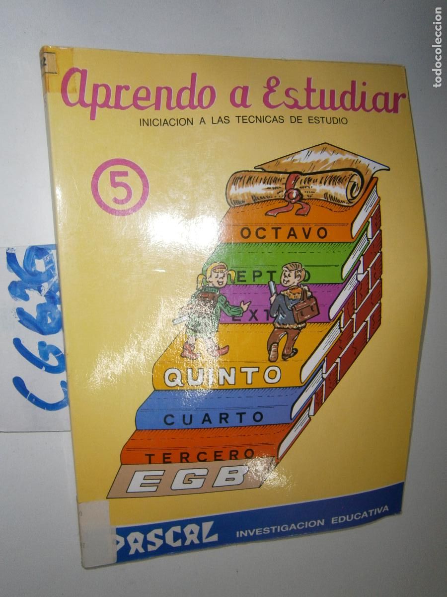 Libros de segunda mano: ANTIGUO LIBRO DE TEXTO - APRENDO A ESTUDIAR - Foto 1