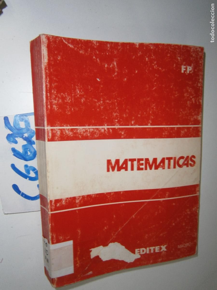 Libros de segunda mano: ANTIGUO LIBRO DE TEXTO - MATEMATICAS - Foto 1