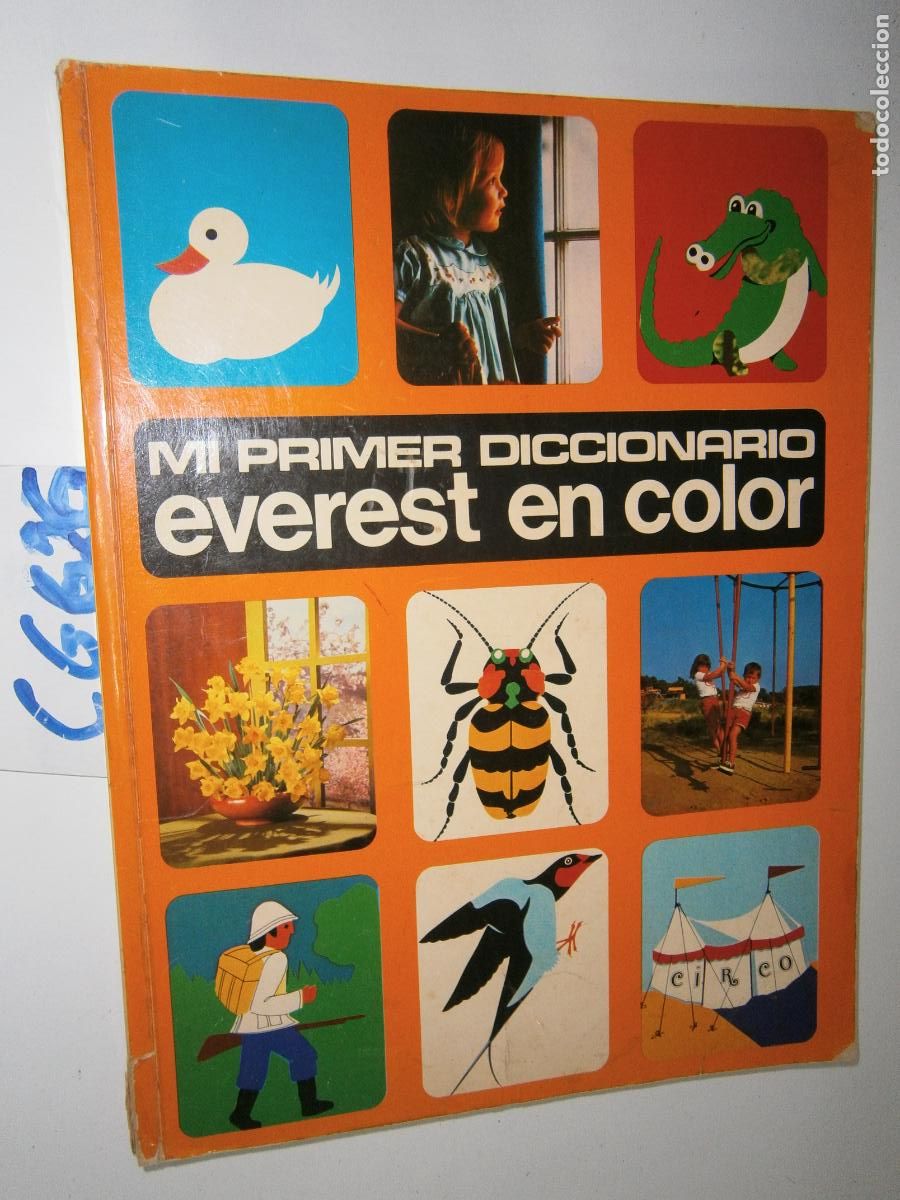 Libros de segunda mano: ANTIGUO LIBRO DE TEXTO - MI PRIMER DICCIONARIO EN COLOR - Foto 1