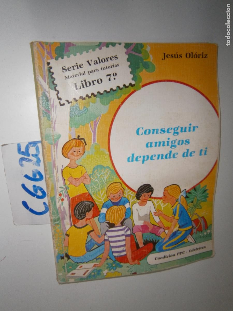 Libros de segunda mano: ANTIGUO LIBRO DE TEXTO - CONSEGUIR AMIGOS DEPENDE DE TI - Foto 1
