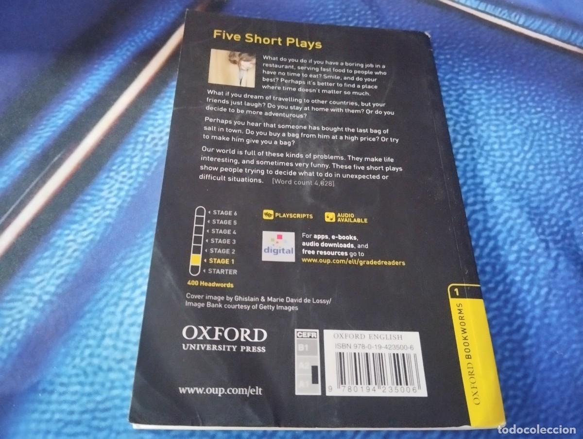 Libros de segunda mano: FIVE SHORT PLAYS MARTYN FORD OXFORD BOOKWORMS LIBRARY 2008 LIBRO TEXTO EN INGLES - Foto 4