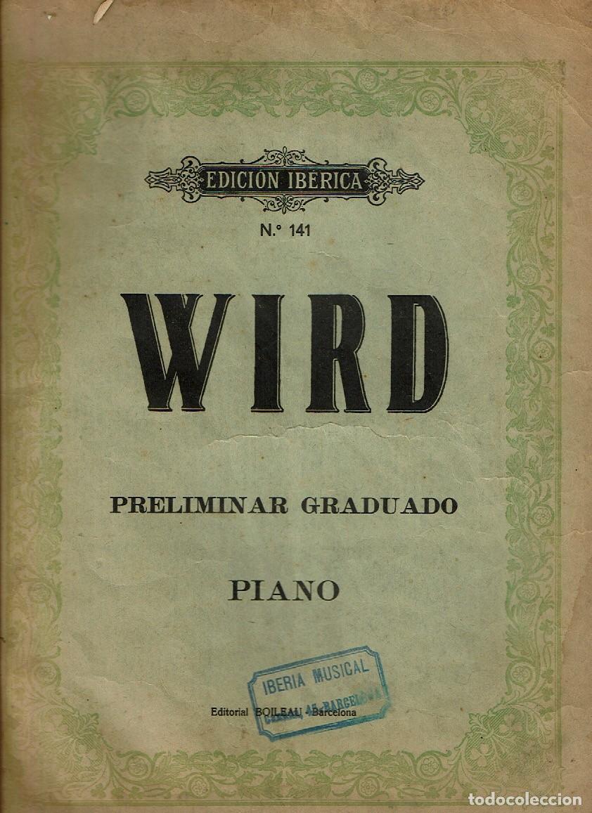 Libros de segunda mano: PRELIMINAR GRADUADO PIANO WIRD - Foto 1