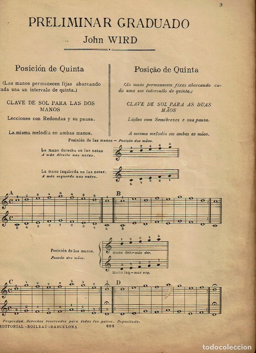 Libros de segunda mano: PRELIMINAR GRADUADO PIANO WIRD - Foto 4