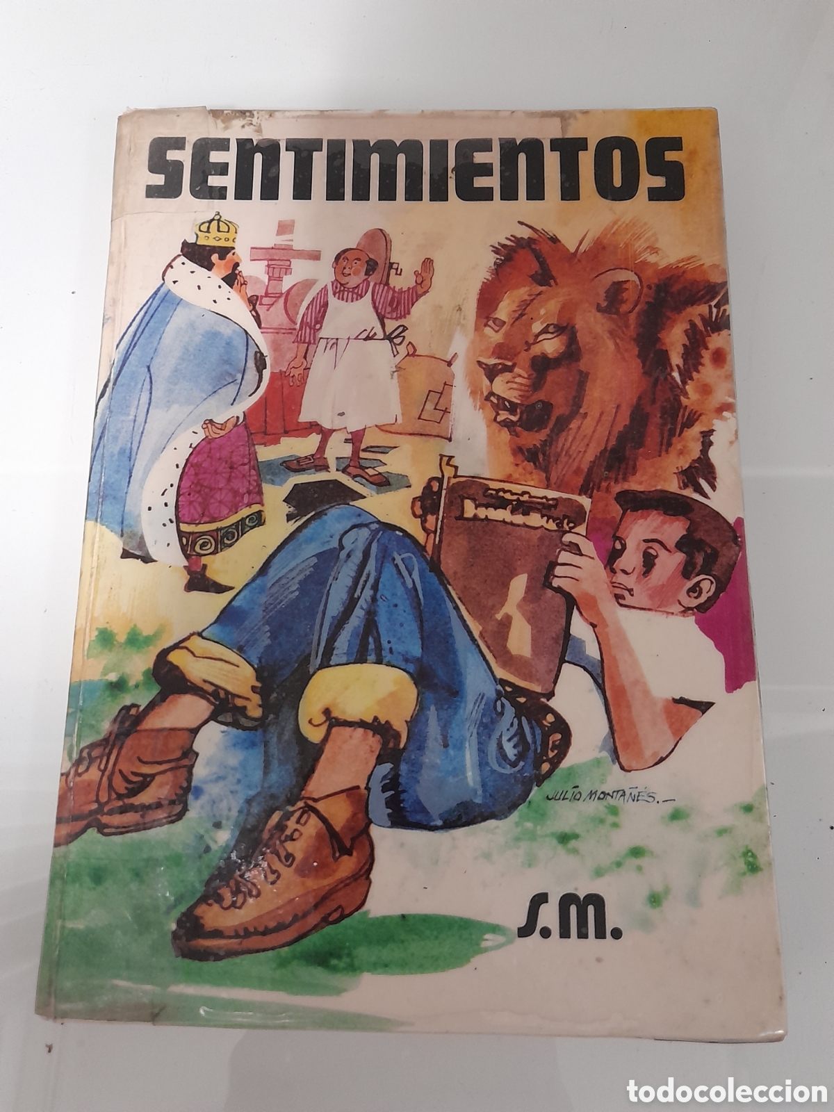 Libros de segunda mano: ANTIGIO LIBRO DE TEXTO, 4&deg; E G.B. . SENTIMIENTOS. EDITORIAL S.M. A&Ntilde;O 1974 - Foto 1