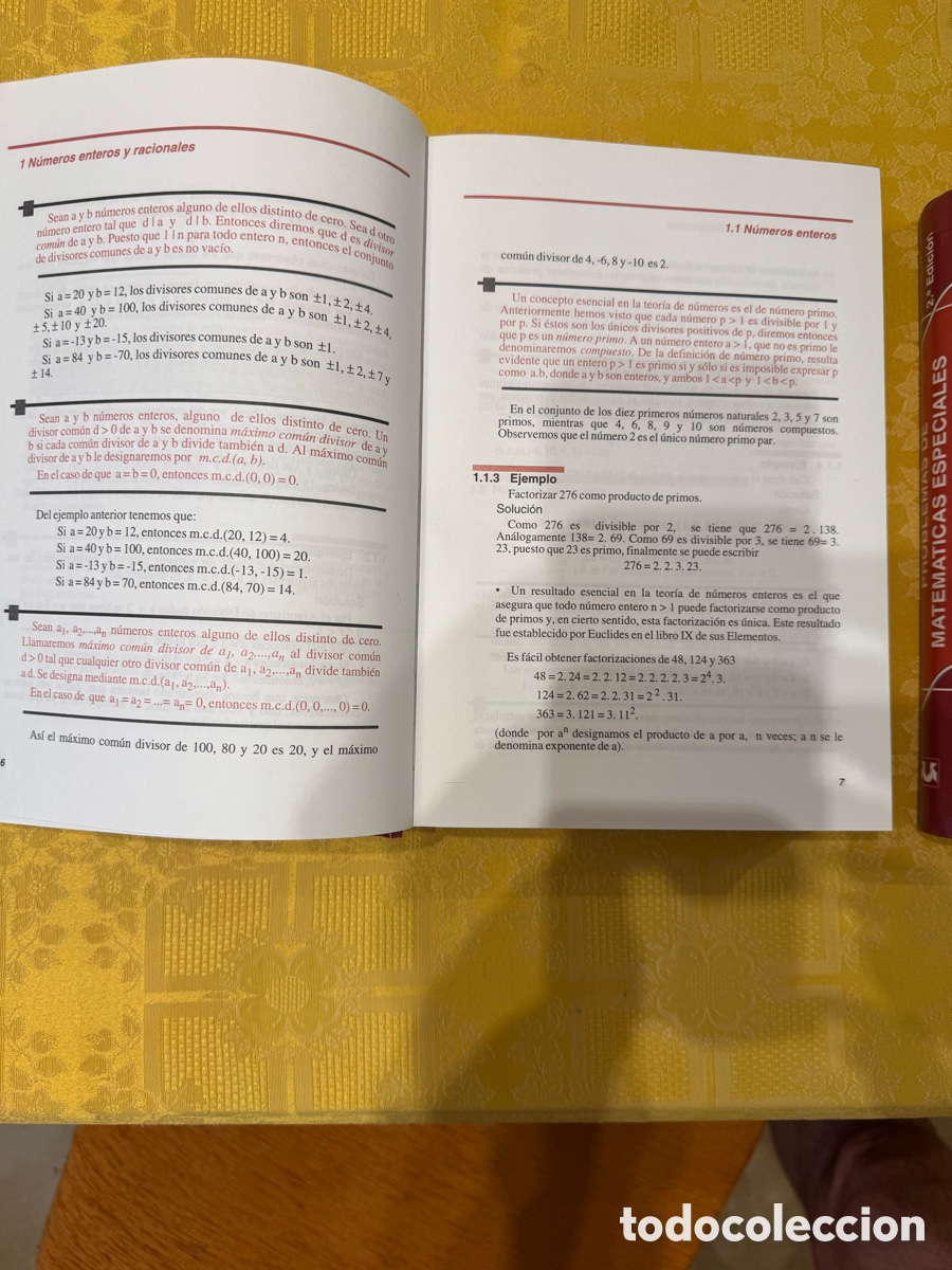 Libros de segunda mano: Matem&aacute;ticas especiales - Foto 2