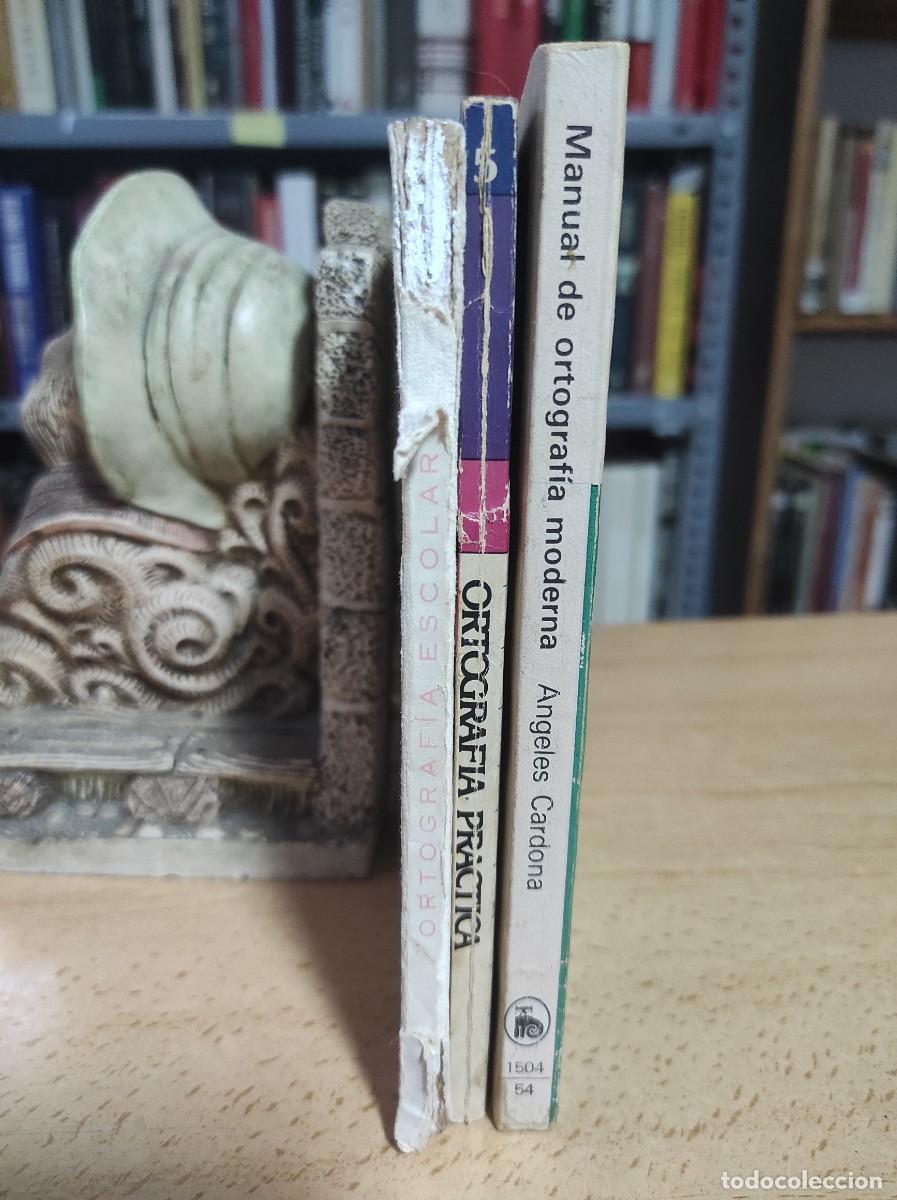 Libros de segunda mano: Lote de 3 libros de Ortograf&iacute;a Antiguos - Foto 3