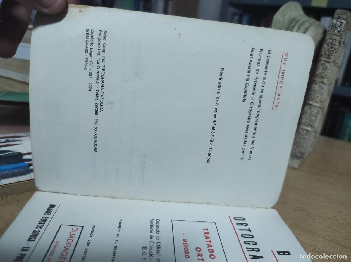Libros de segunda mano: Lote de 3 libros de Ortograf&iacute;a Antiguos - Foto 9