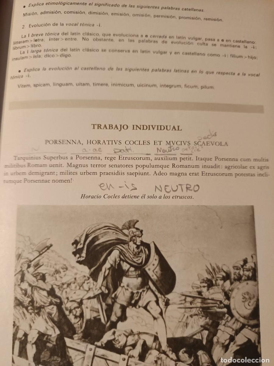 Libros de segunda mano: LIBRO DE LAT&Iacute;N DE 2&deg; BUP EDITORIAL MAGISTERIO 1985 - Foto 5