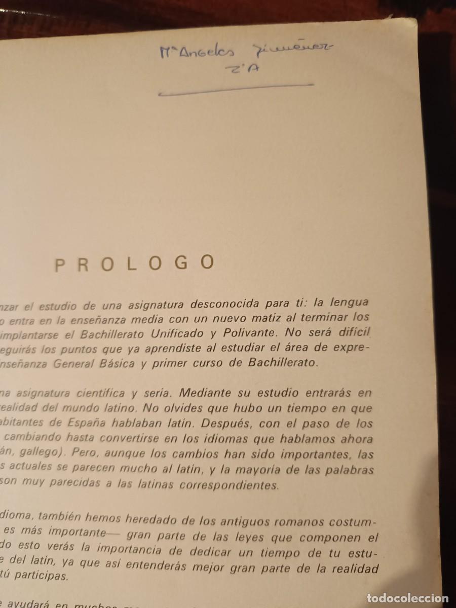 Libros de segunda mano: LIBRO DE LAT&Iacute;N DE 2&deg; BUP EDITORIAL MAGISTERIO 1985 - Foto 13