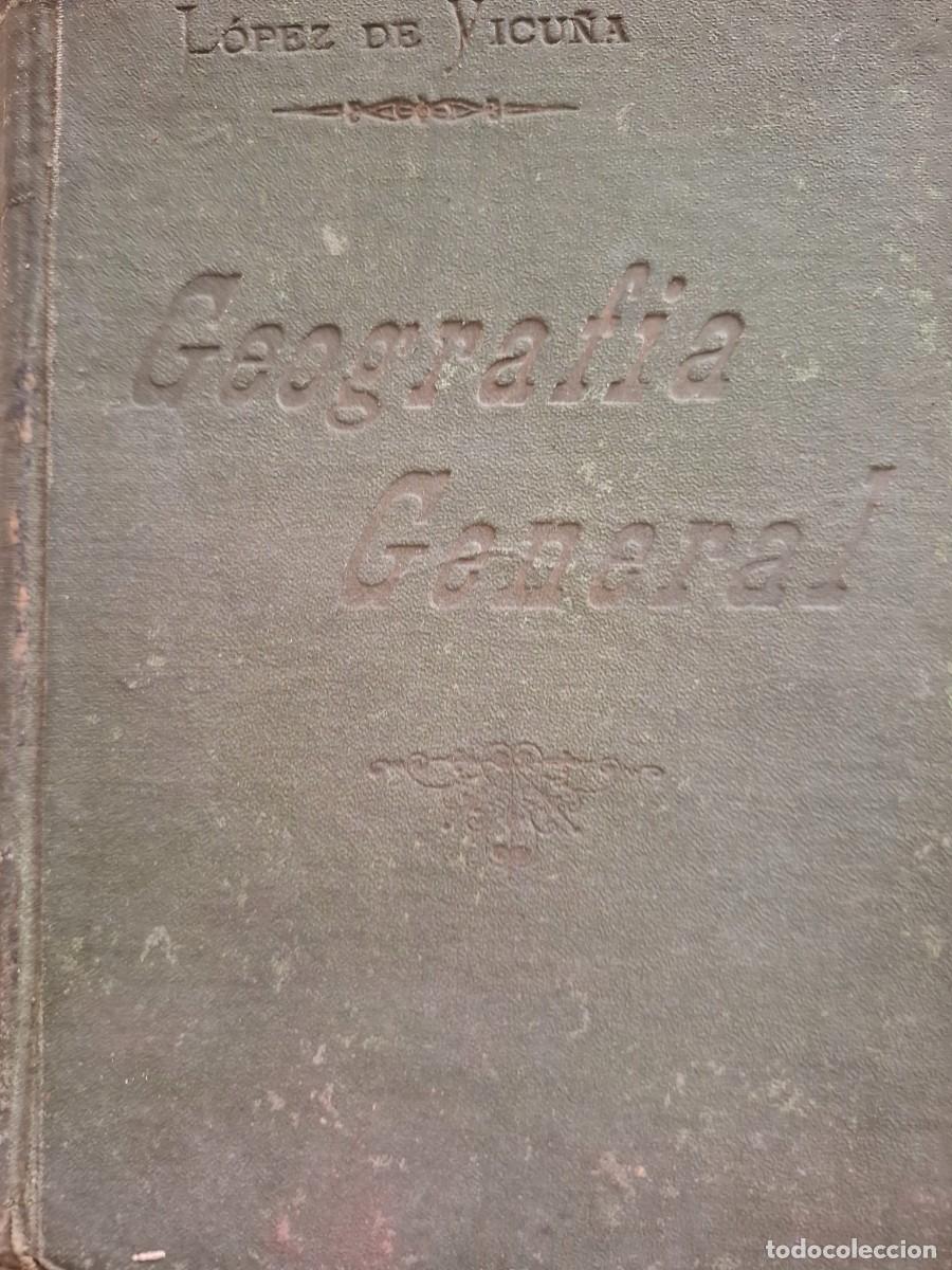 Libros de segunda mano: curso elemental de geograf&iacute;a Ram&oacute;n L&oacute;pez de Vicu&ntilde;a - Foto 1