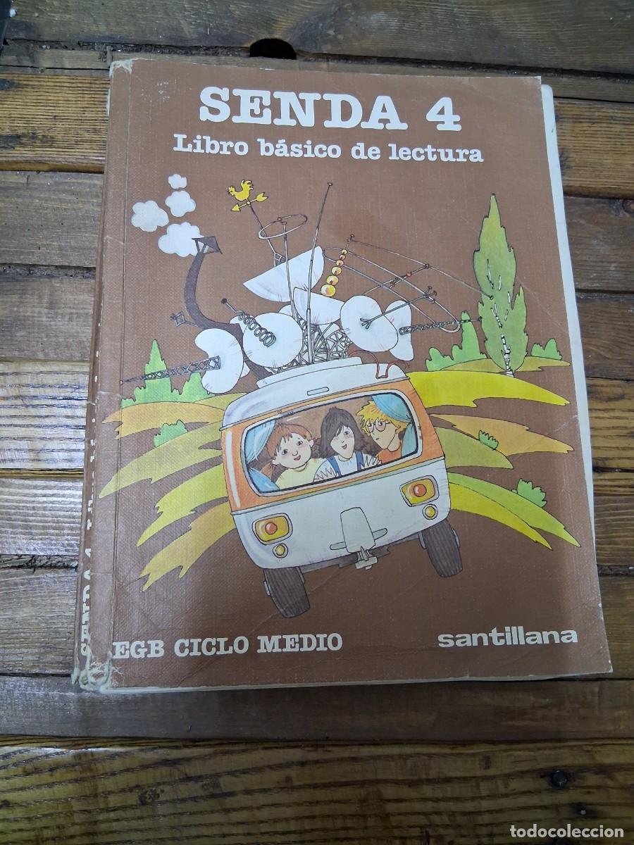 Libros de segunda mano: Libro santillana Senda 4 EGB Educaci&oacute;n General B&aacute;sica - Foto 1