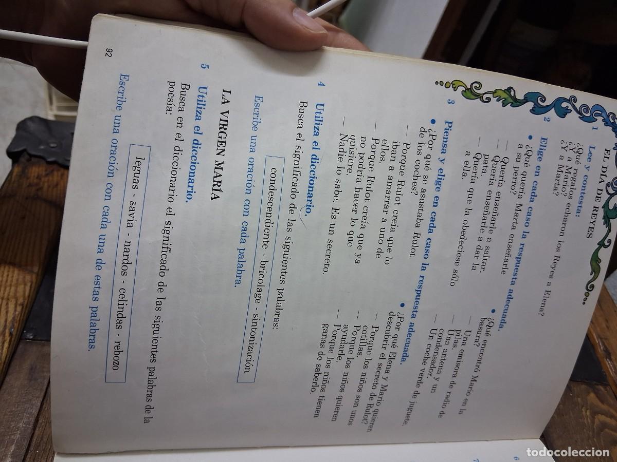 Libros de segunda mano: Libro santillana Senda 4 EGB Educaci&oacute;n General B&aacute;sica - Foto 5