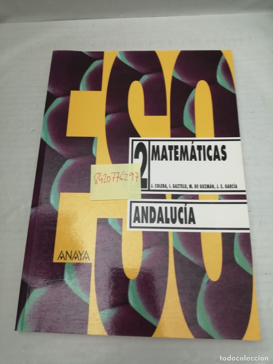 Libros de segunda mano: ESO 2. Matem&aacute;ticas ANDALUC&Iacute;A (8420776297) - Foto 1