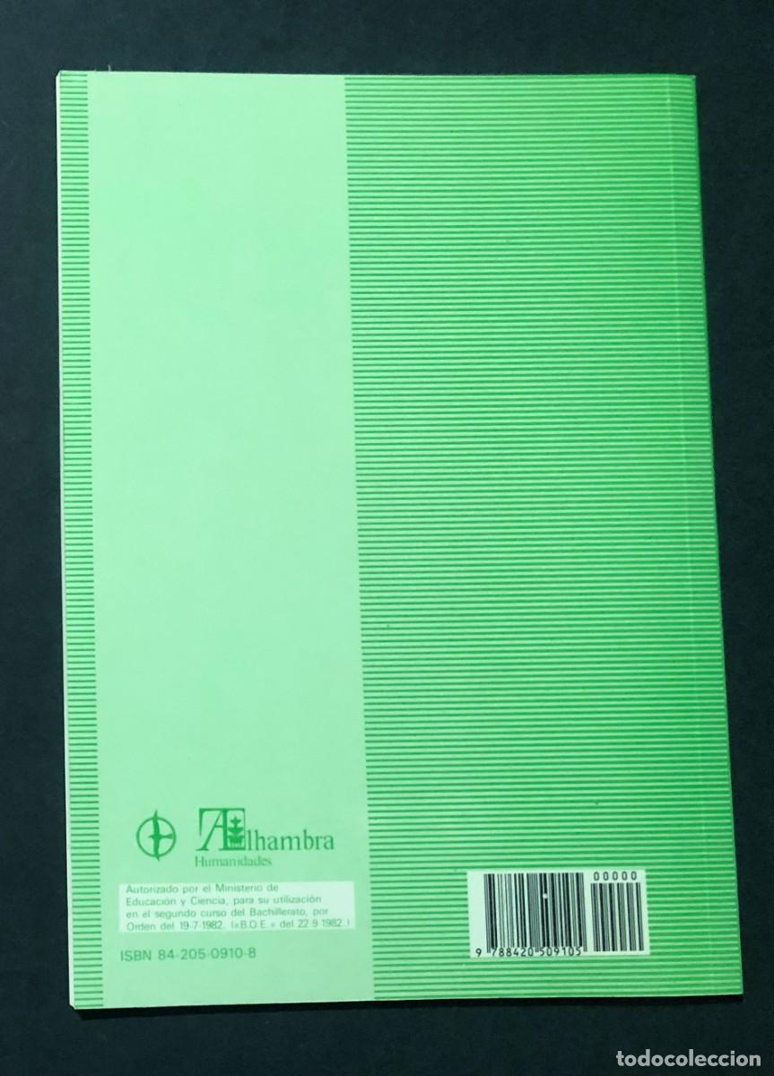 Libros de segunda mano: LIBRO TEXTO / &Eacute;TICA 2&ordm; B.U.P. / ED. ALHAMBRA 1990 / SIN USAR - Foto 3