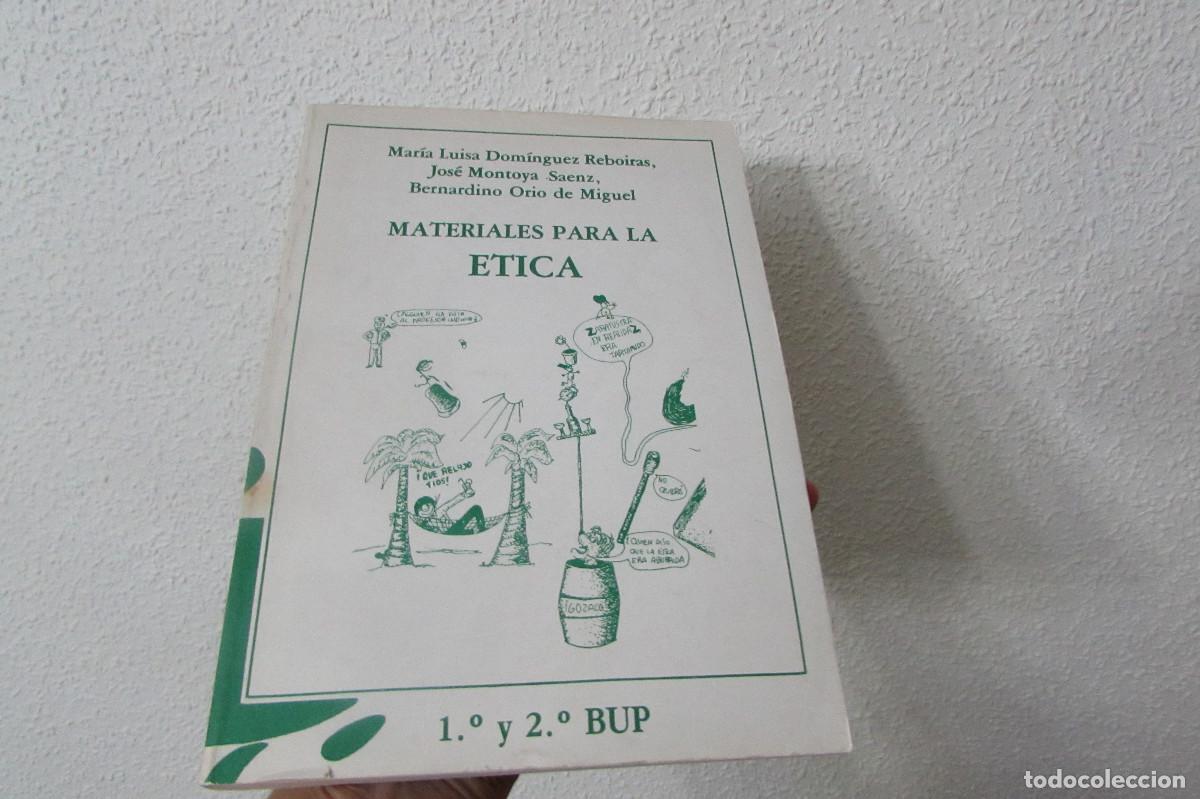 Libros de segunda mano: MATERIALES PARA LA ETICA - 1&ordm; Y 2&ordm; BUP - Foto 1