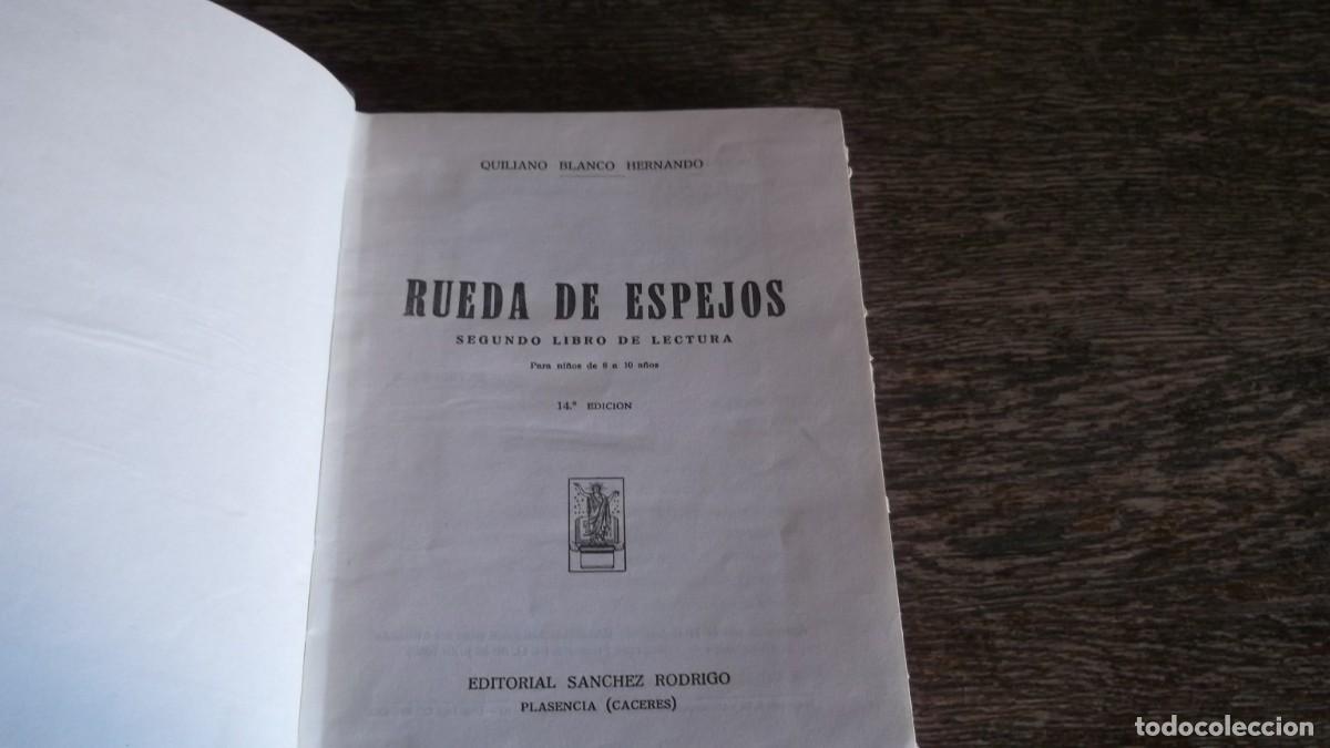 Libros de segunda mano: Rueda de Espejos por Quiliano Blanco Hernando - Foto 2