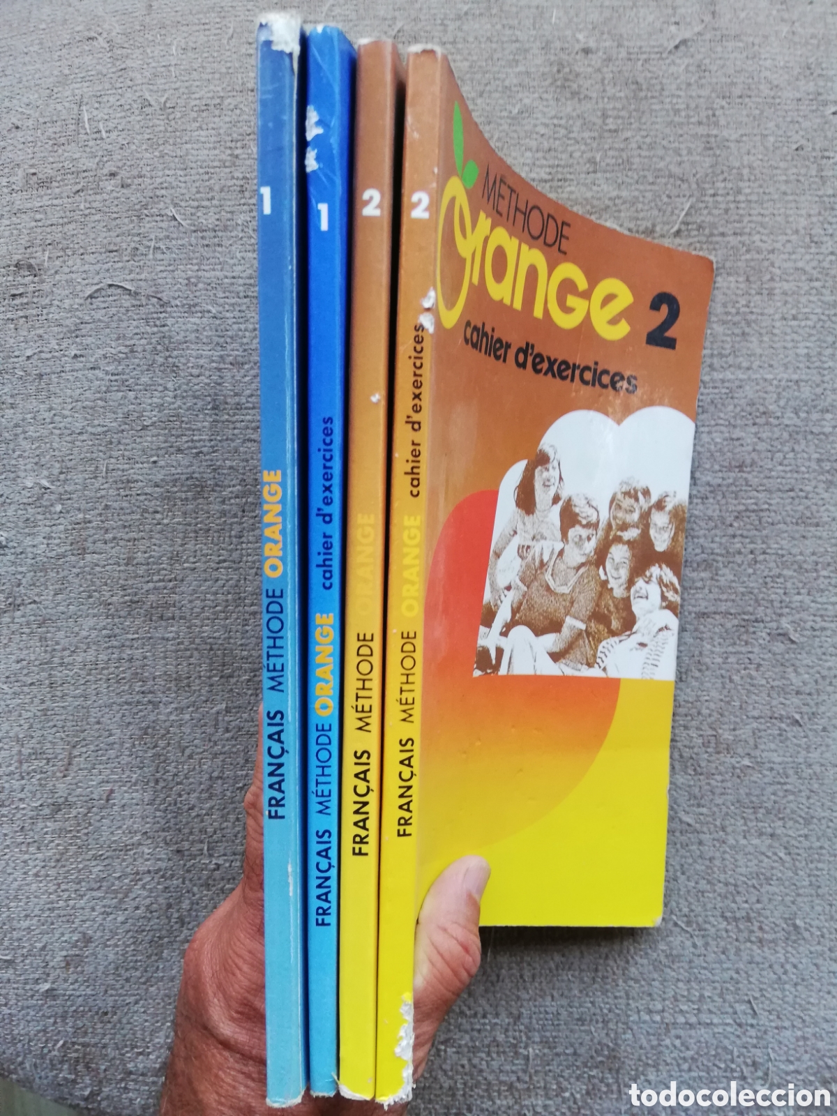 Libros de segunda mano: Methode Orange Fran&ccedil;ais. BUP 1 y 2. Teor&iacute;a y ejercicios. 4 tomos. - Foto 2