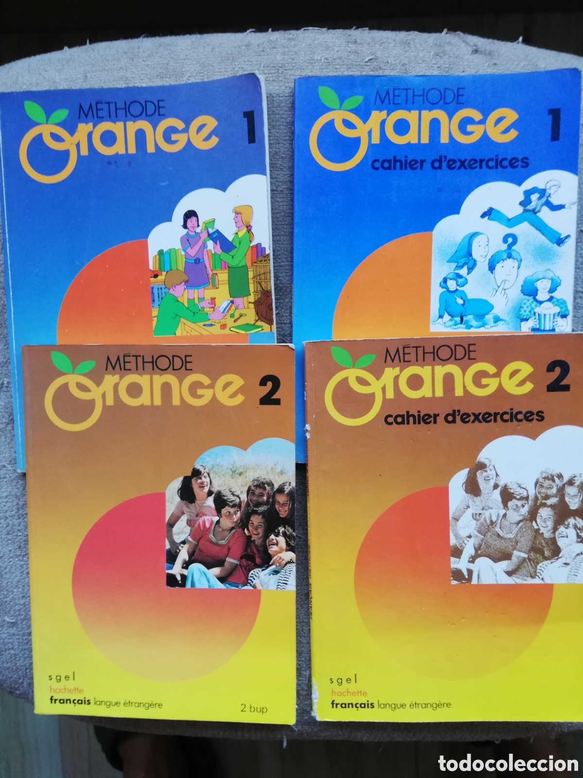 Libros de segunda mano: Methode Orange Fran&ccedil;ais. BUP 1 y 2. Teor&iacute;a y ejercicios. 4 tomos. - Foto 1