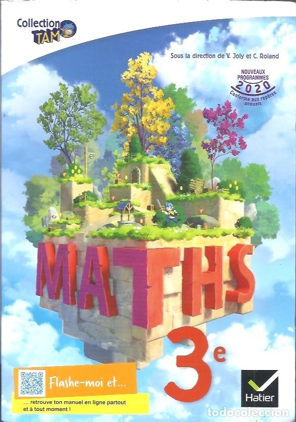 Libros de segunda mano: COLLECTION TAM MATHS 3&ordf; HATIER 745GR - Foto 1
