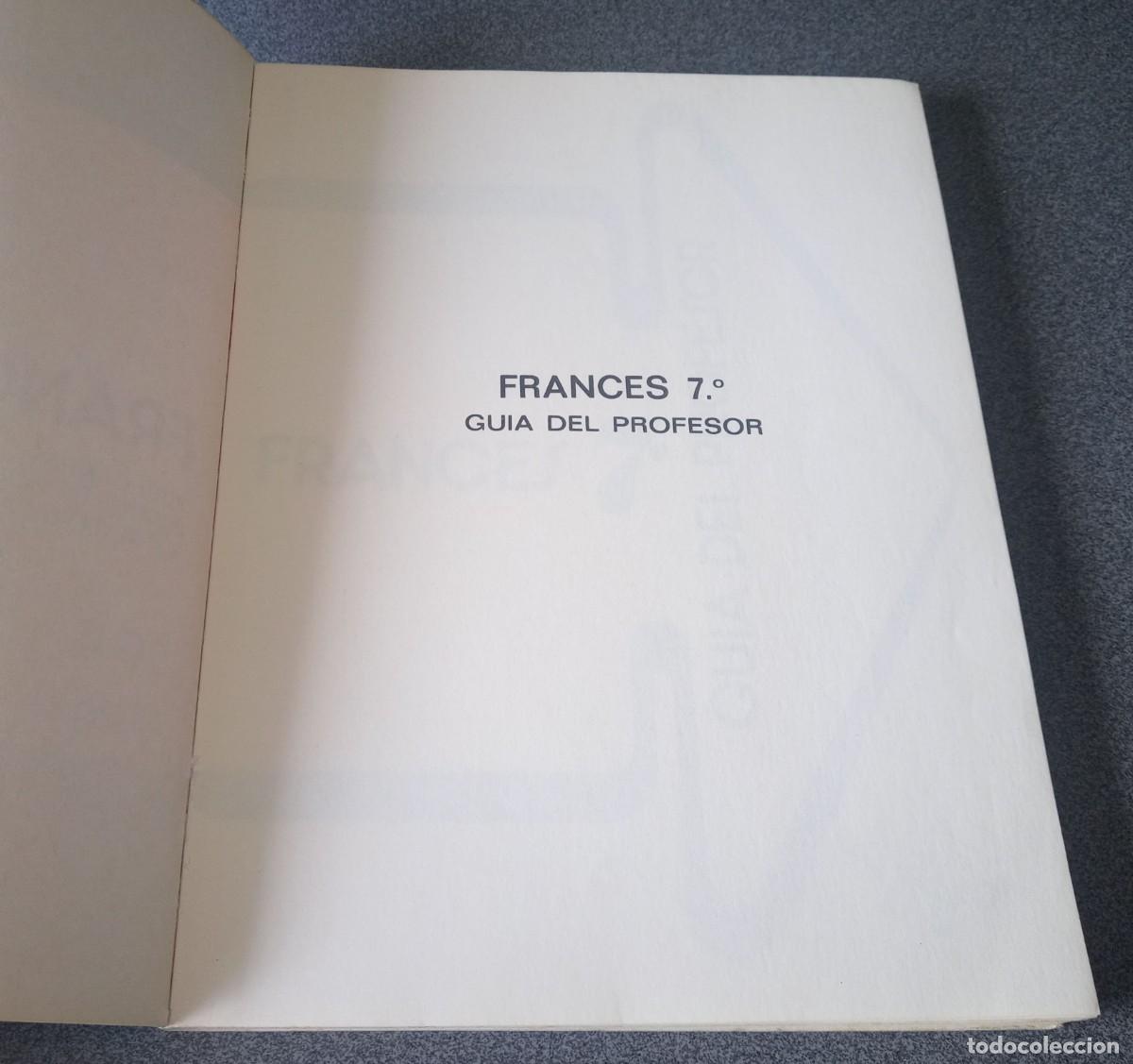Libros de segunda mano: Frances Gu&iacute;a Del Profesor Anaya - Foto 3