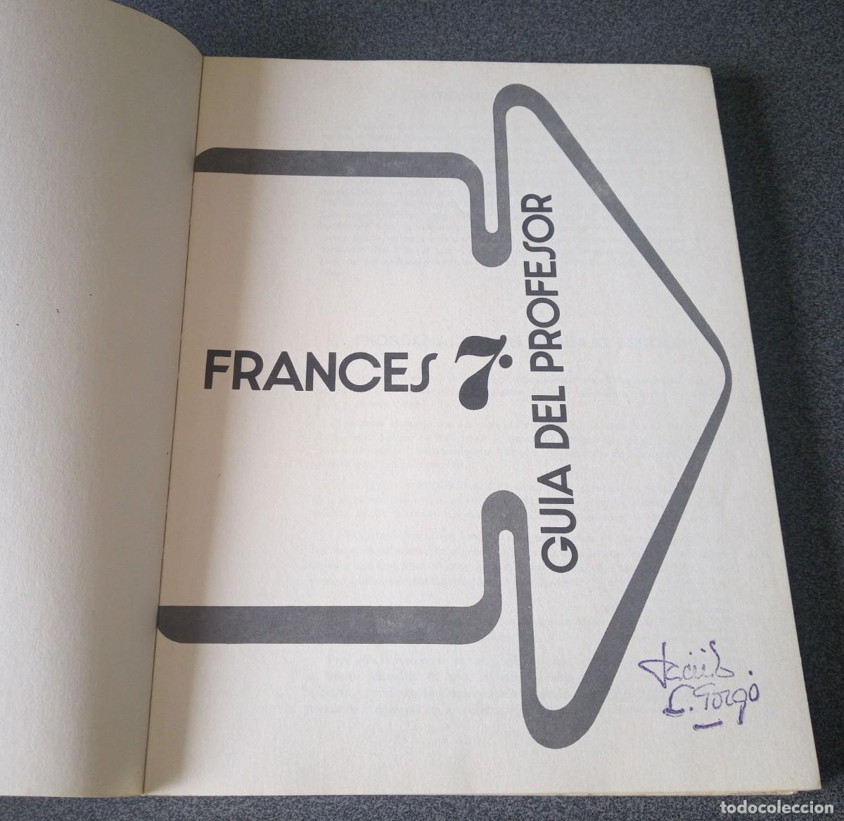 Libros de segunda mano: Frances Gu&iacute;a Del Profesor Anaya - Foto 4