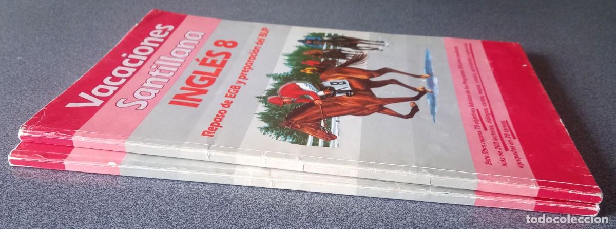 Libros de segunda mano: Lote libros Ingl&eacute;s Vacaciones Santillana - Foto 2