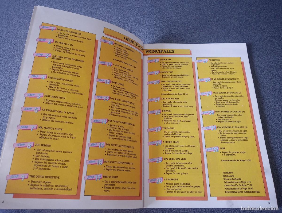 Libros de segunda mano: Lote libros Ingl&eacute;s Vacaciones Santillana - Foto 4
