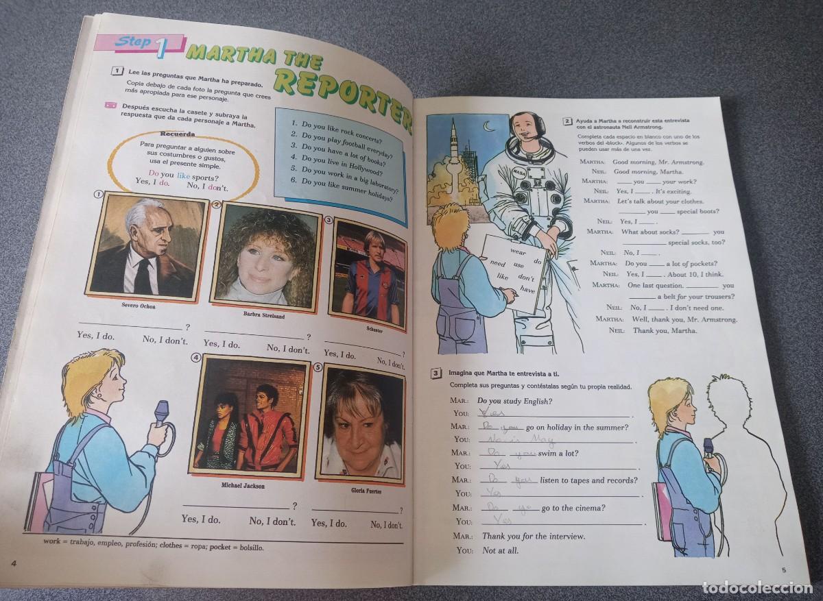Libros de segunda mano: Lote libros Ingl&eacute;s Vacaciones Santillana - Foto 5