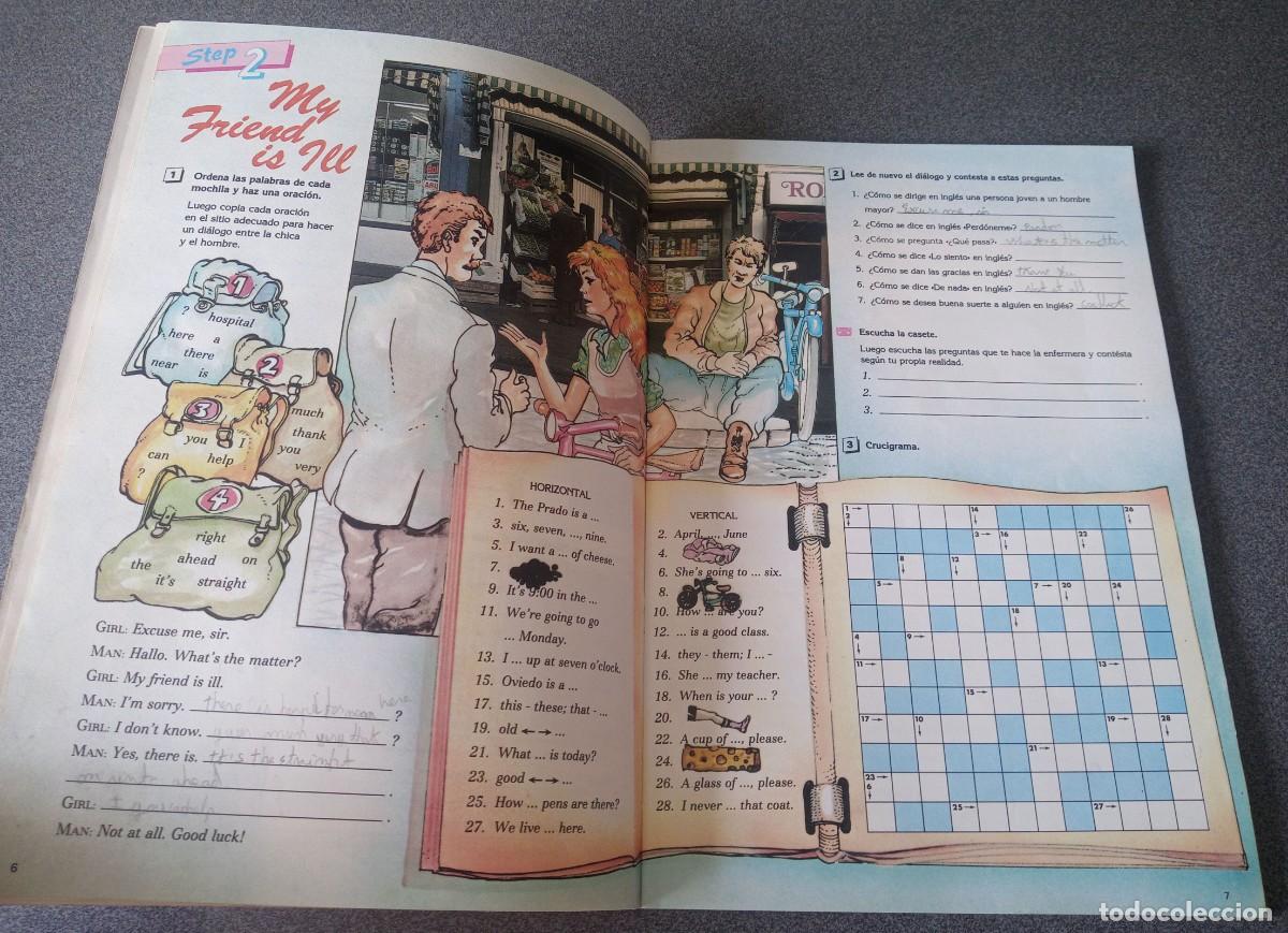 Libros de segunda mano: Lote libros Ingl&eacute;s Vacaciones Santillana - Foto 6