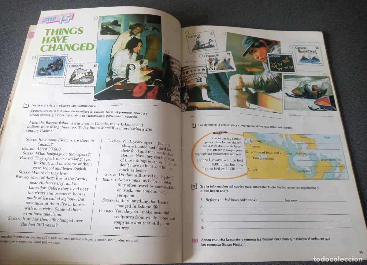 Libros de segunda mano: Lote libros Ingl&eacute;s Vacaciones Santillana - Foto 14