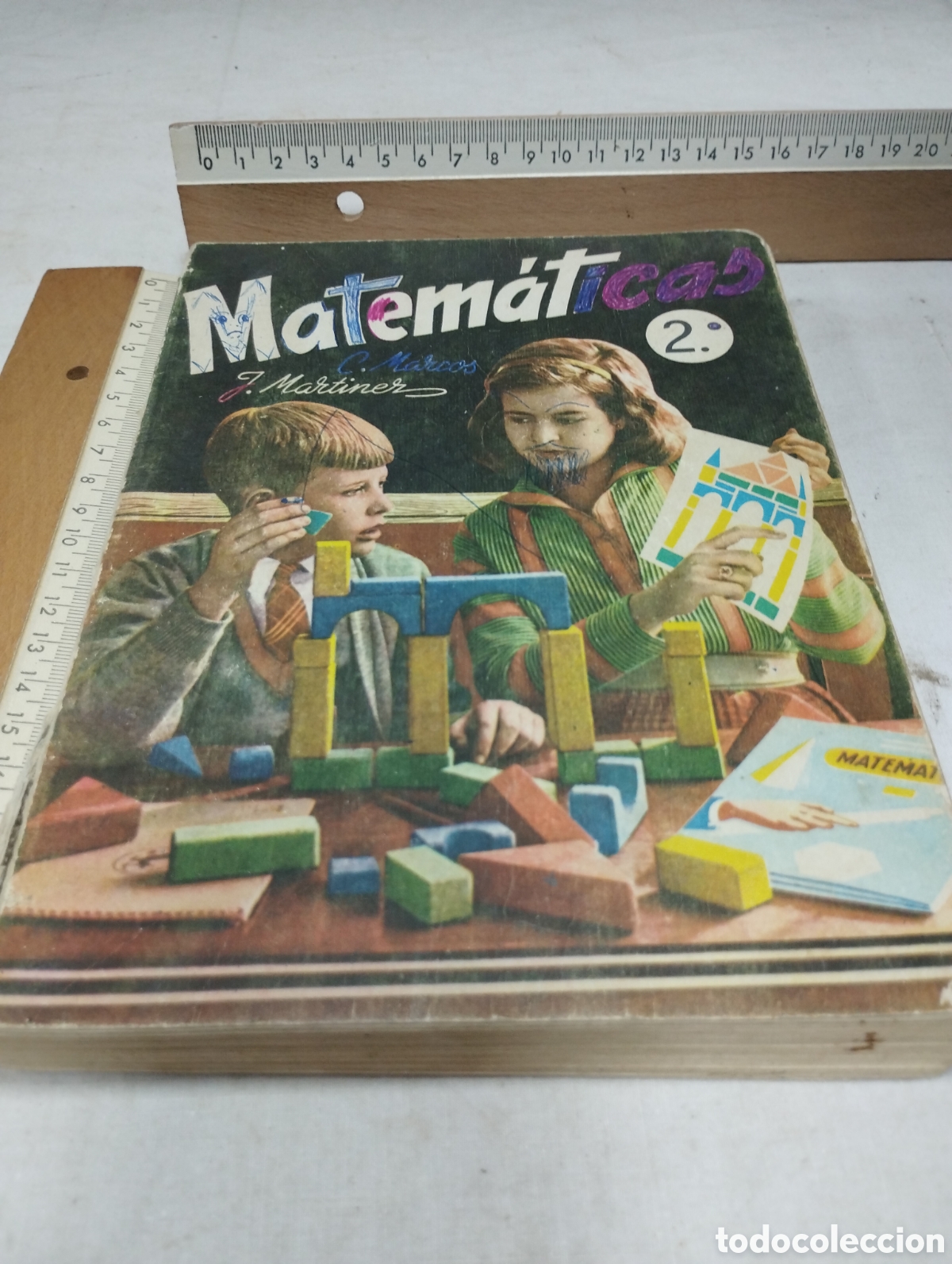 Libros de segunda mano: Matem&aacute;ticas 2&deg;. Editorial SM, 1963 - Foto 1