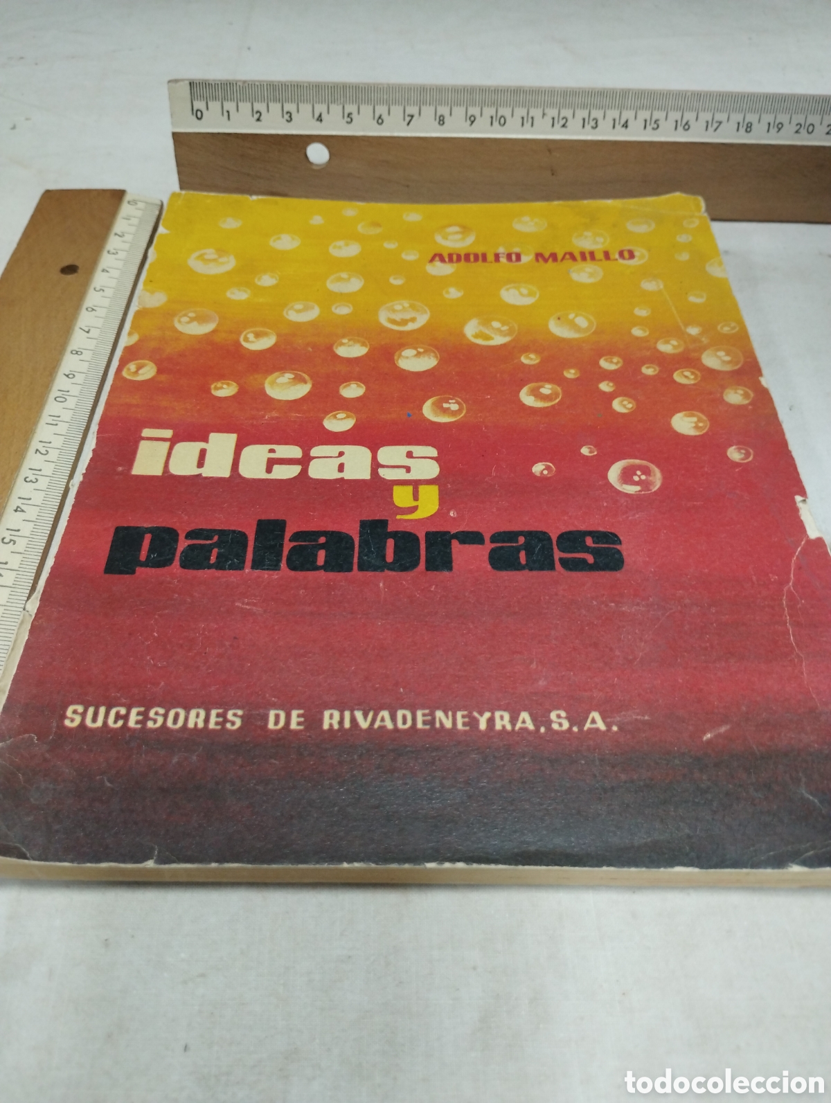 Livros em segunda m&atilde;o: Ideas y palabras. Adolfo Ma&iacute;llo, 1963