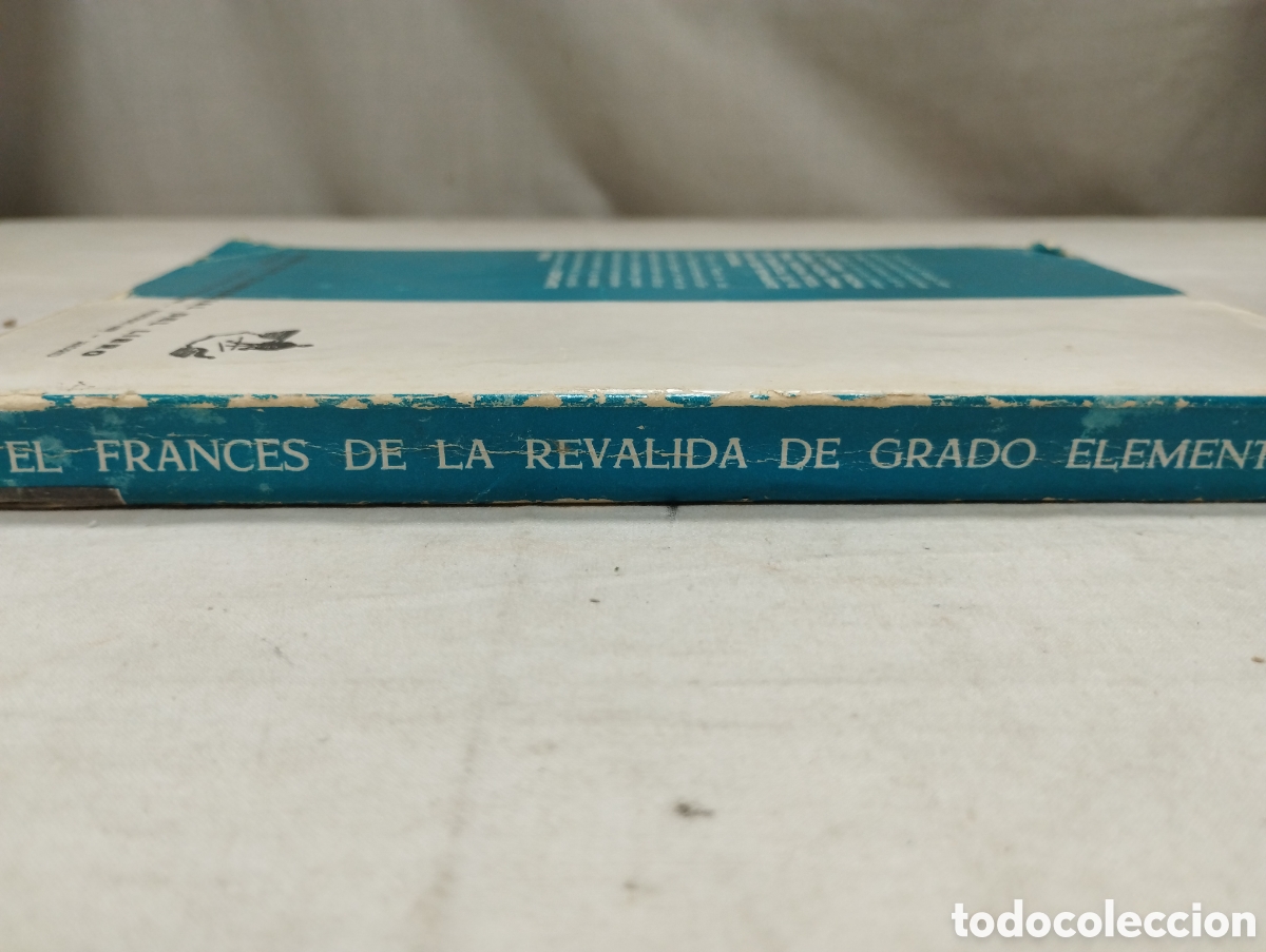 Libros de segunda mano: El franc&eacute;s de la rev&aacute;lida de grado elemental. O. L&oacute;pez, 1965 - Foto 3